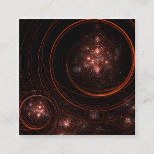 Starlight Abstract Art Enclosure Card