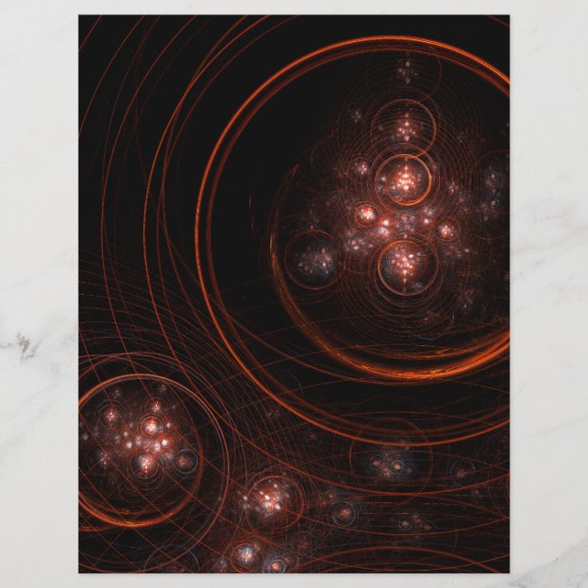 Starlight Abstract Art Flyer (Front)