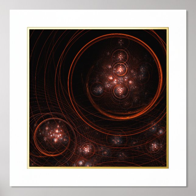 Starlight Abstract Art Foil Prints (Front)