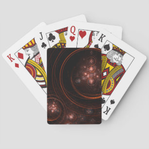 Starlight Abstract Art Playing Cards
