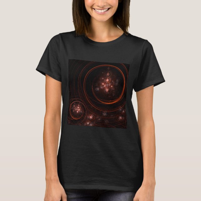 Starlight Abstract Art T-Shirt (Front)