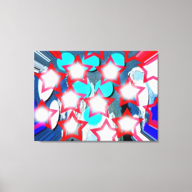 Starlight art canvas print (Front)