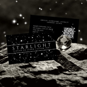 Starlight Black Business Card