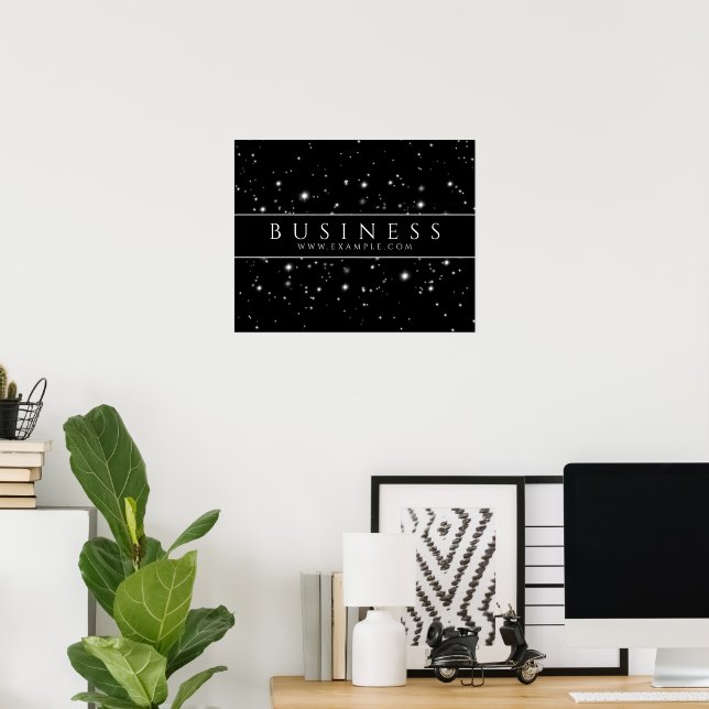 Starlight Black Poster (Home Office)