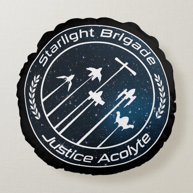 Starlight Brigade TWRP Round Cushion (Front)
