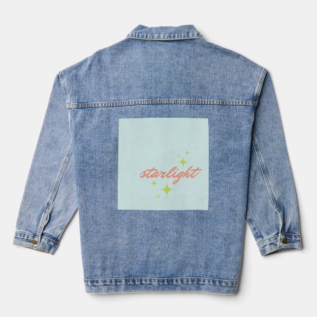starlight denim jacket (Back)