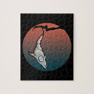 starlight dolphin cocoon jigsaw puzzle
