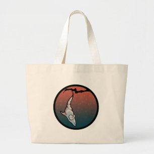 starlight dolphin cocoon large tote bag