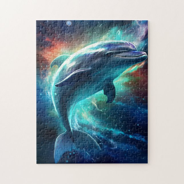 Starlight Dolphin Puzzle (Vertical)