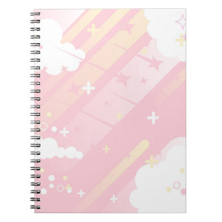 Starlight Dreamer Spiral Photo Notebook