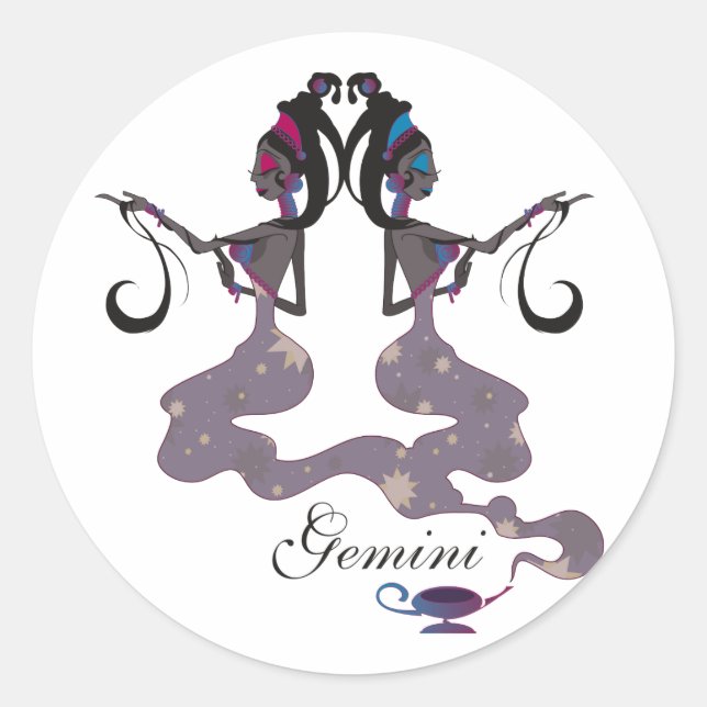 Starlight Gemini Stickers (Front)