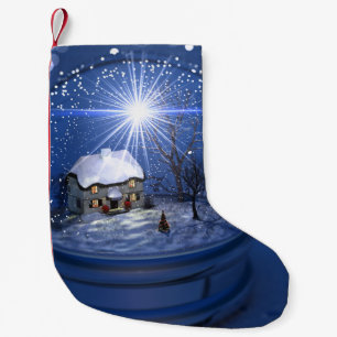 Starlight Globe Christmas Stocking