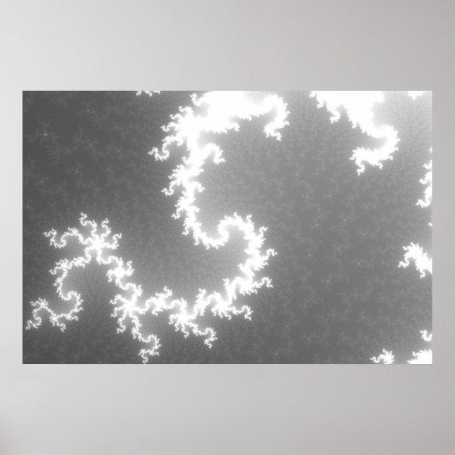 Starlight in Black & White Poster (Front)