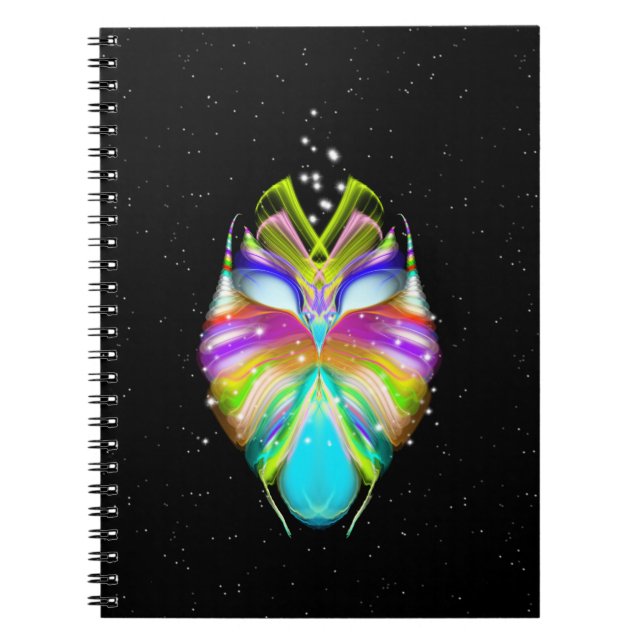 Starlight Oracle Owl Notebook (Front)