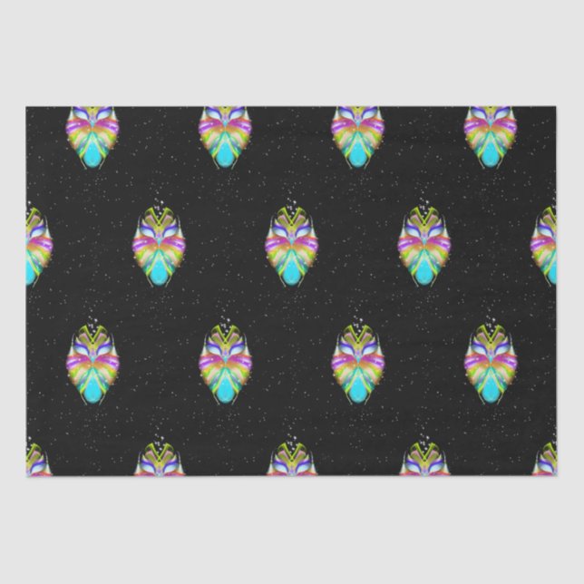 Starlight Oracle Owl Tissue Paper (Front)