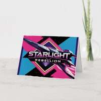 Starlight Rebellion Retro Pop Culture Poster 80s-