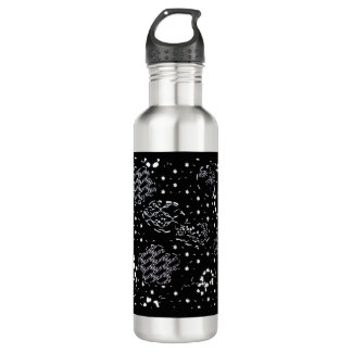 Starlight Silkscreen flask design 710 Ml Water Bottle