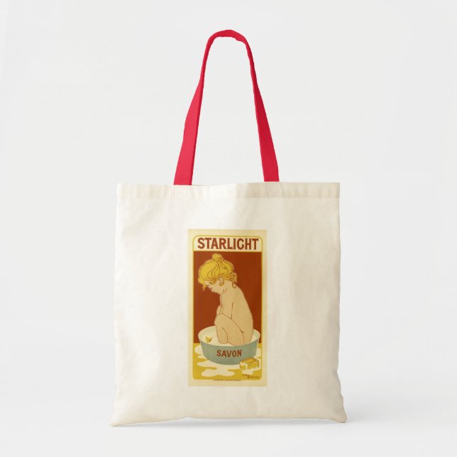 Starlight Vintage Soap Ad Tote Bag (Front)