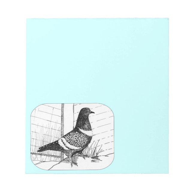 Starling Pigeon 1973 Notepad (Front)