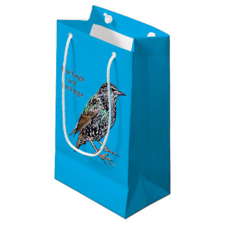 Starlings Are Darlings Small Gift Bag