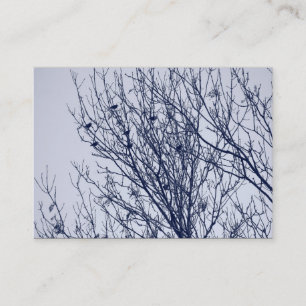 Starlings in a Tree Business Card