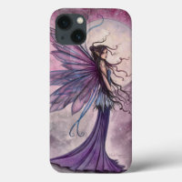 Starlit Amethyst Fairy Mystical Fantasy Art
