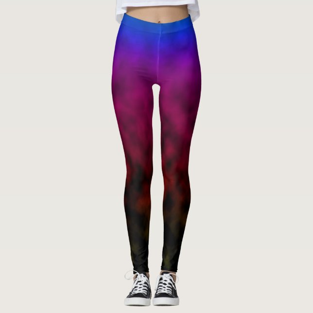 Starlit Descent Leggings (Front)