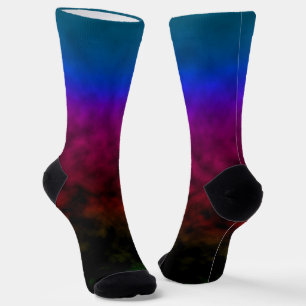 Starlit Descent Socks