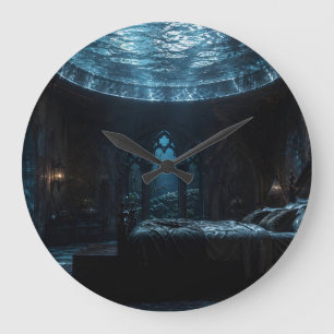 Starlit Dome Bedroom Wall Clock