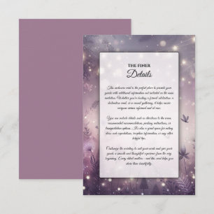 Starlit Enchantment in Bloom Enclosure Card