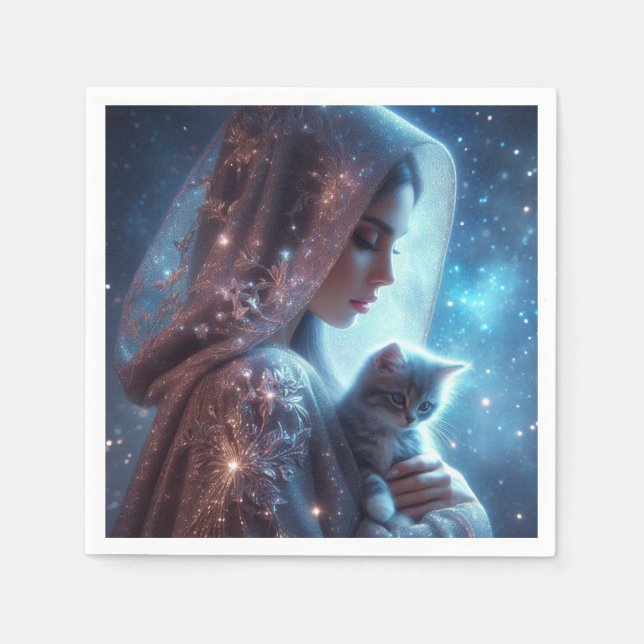 Starlit Guardian Napkin (Front)