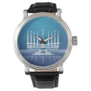 Starlit Menorah II Watch