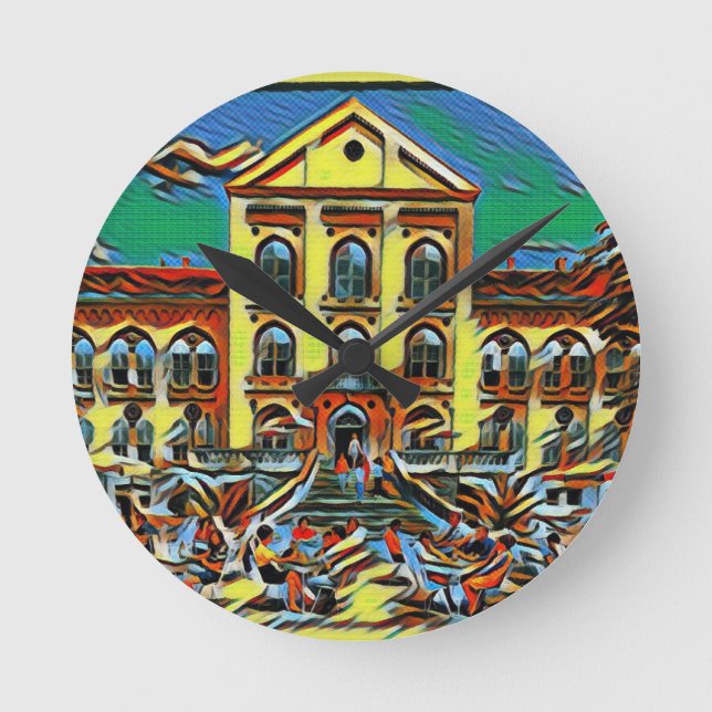 Staro Zdanje, Arandjelovac, Serbia Round Clock (Front)