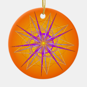 StarOne Ceramic Tree Decoration