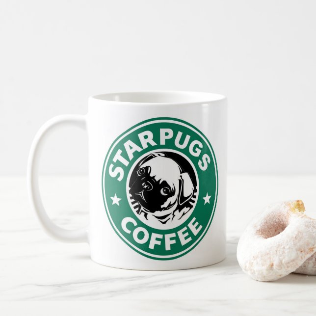 Starpugs Coffee Mug (With Donut)