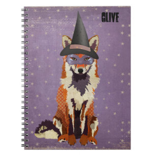 Starring Foxxy Witch Notebook