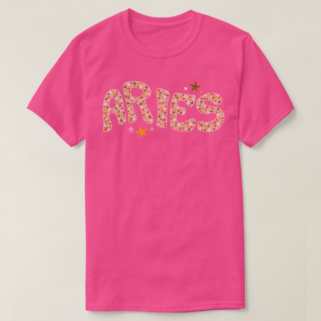 Starry Aries T-Shirt (Design Front)