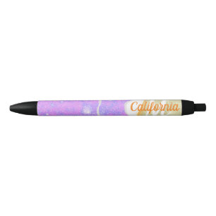 Starry Beach Black Ink Pen