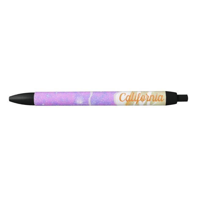 Starry Beach  Black Ink Pen (Front)