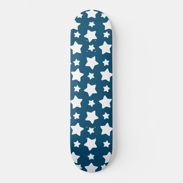Starry Blue Skateboard (Front)