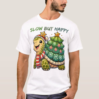 Starry Christmas Turtle T-Shirt