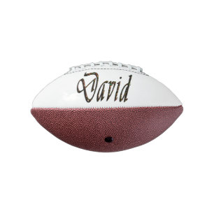 Starry Designed David Name, Football