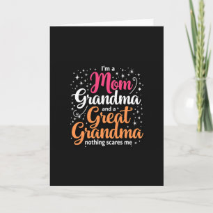 Starry Great Grandma Love Card