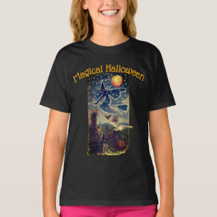 Starry Halloween Night Womens Shirt