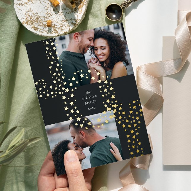 Starry Joy | Two Photo Gold Foil (Creator Uploaded)
