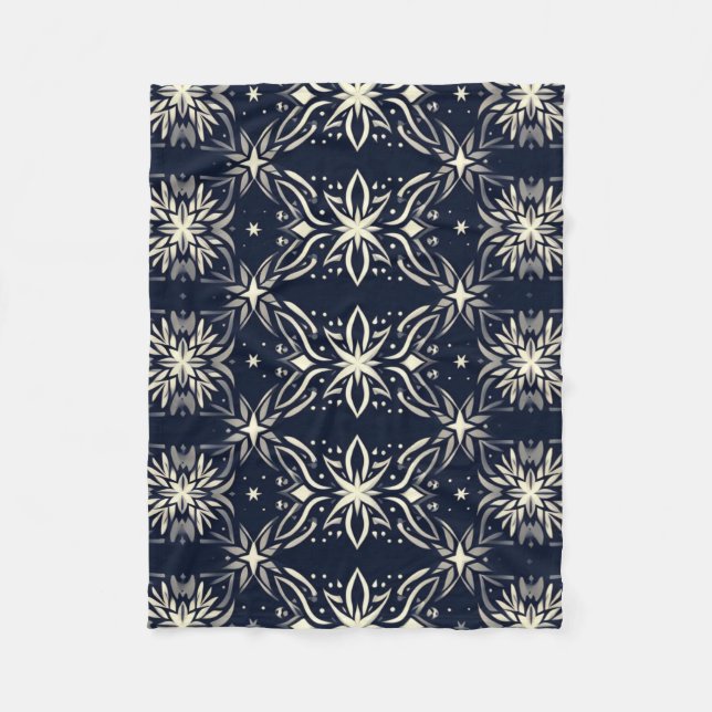 Starry Lattice Elegance Blanket (Front)