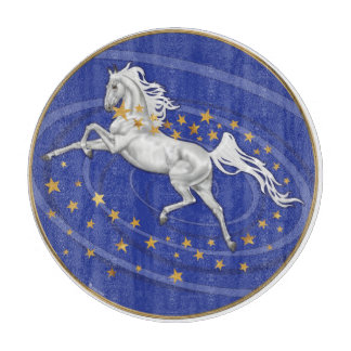 Starry Mare Glass Cutting Board