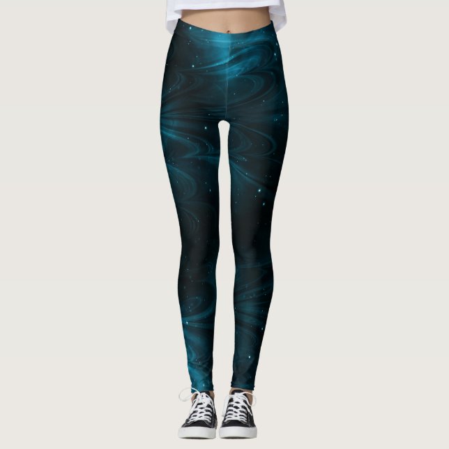 Starry Midnight Leggings (Front)