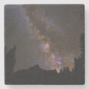 Starry Milky way, California Stone Coaster