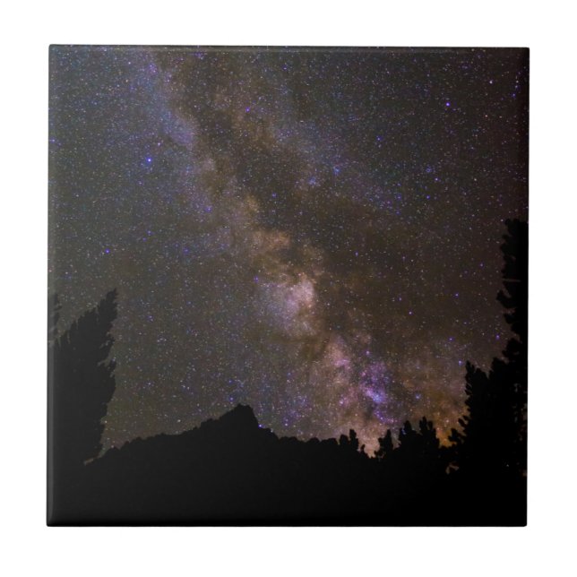 Starry Milky way, California Tile (Front)